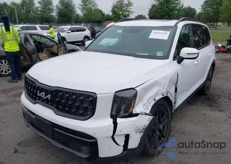 2024 Kia Telluride Sx Prestige X-Line из США, поврежденный, VIN 5XYP5DGCXRG454464